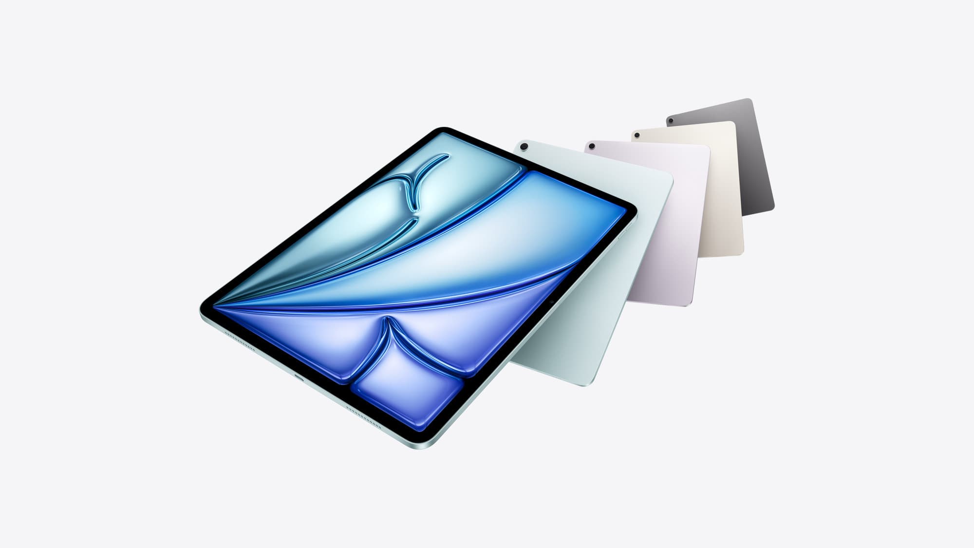 iPad Air i fyra färger