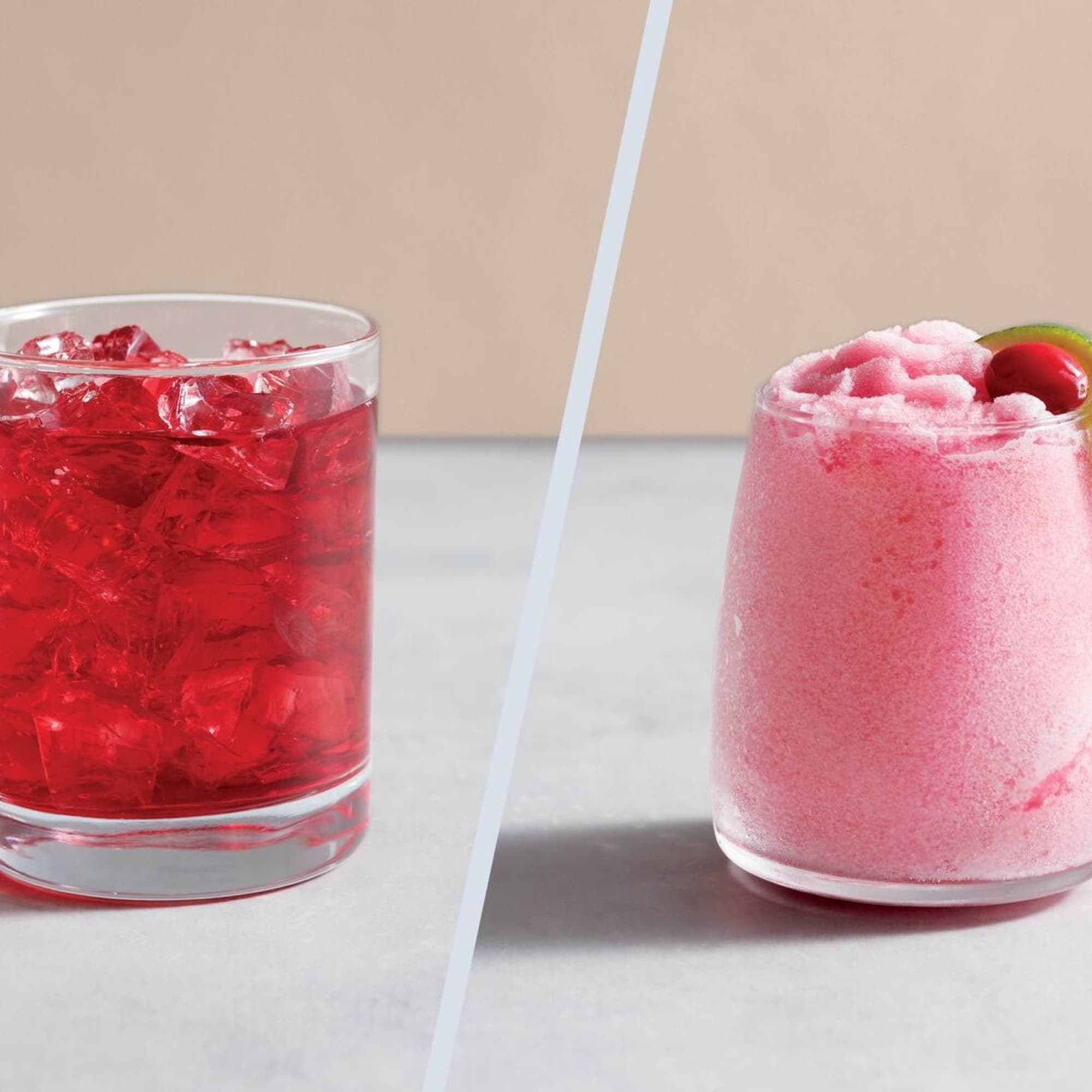 Saft som blir slush