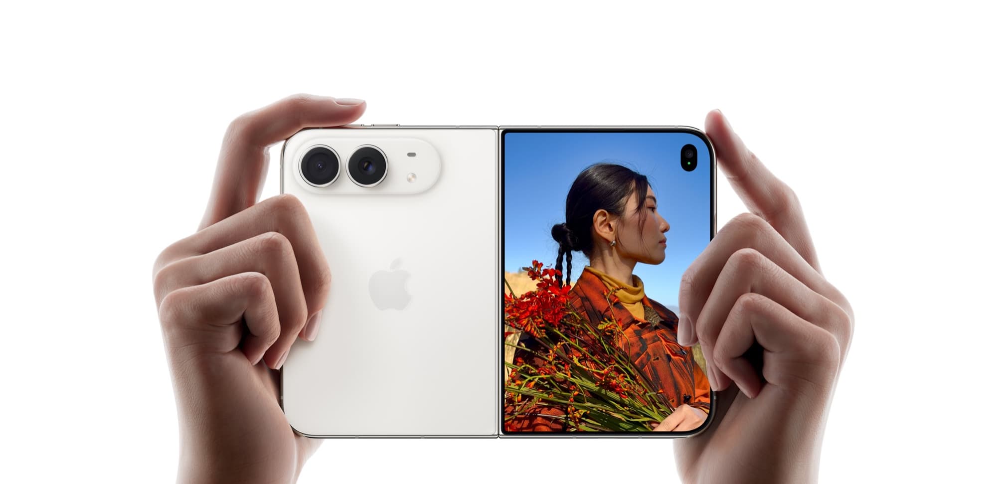 Duo Preview visar bilden på yttre skärmen