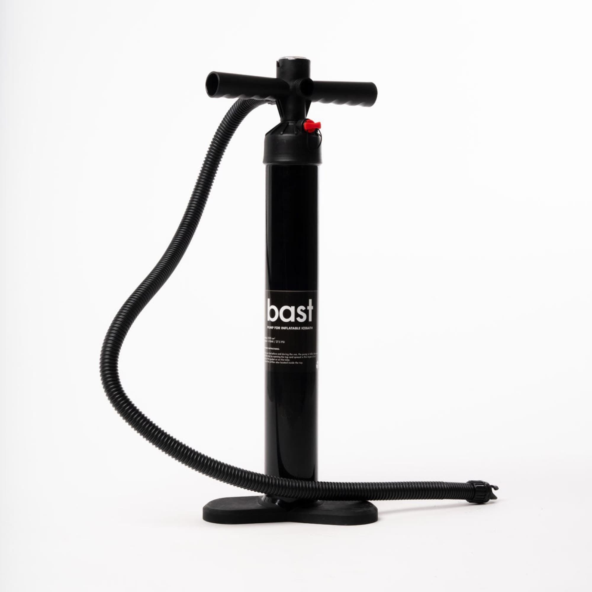 Hand pump included
