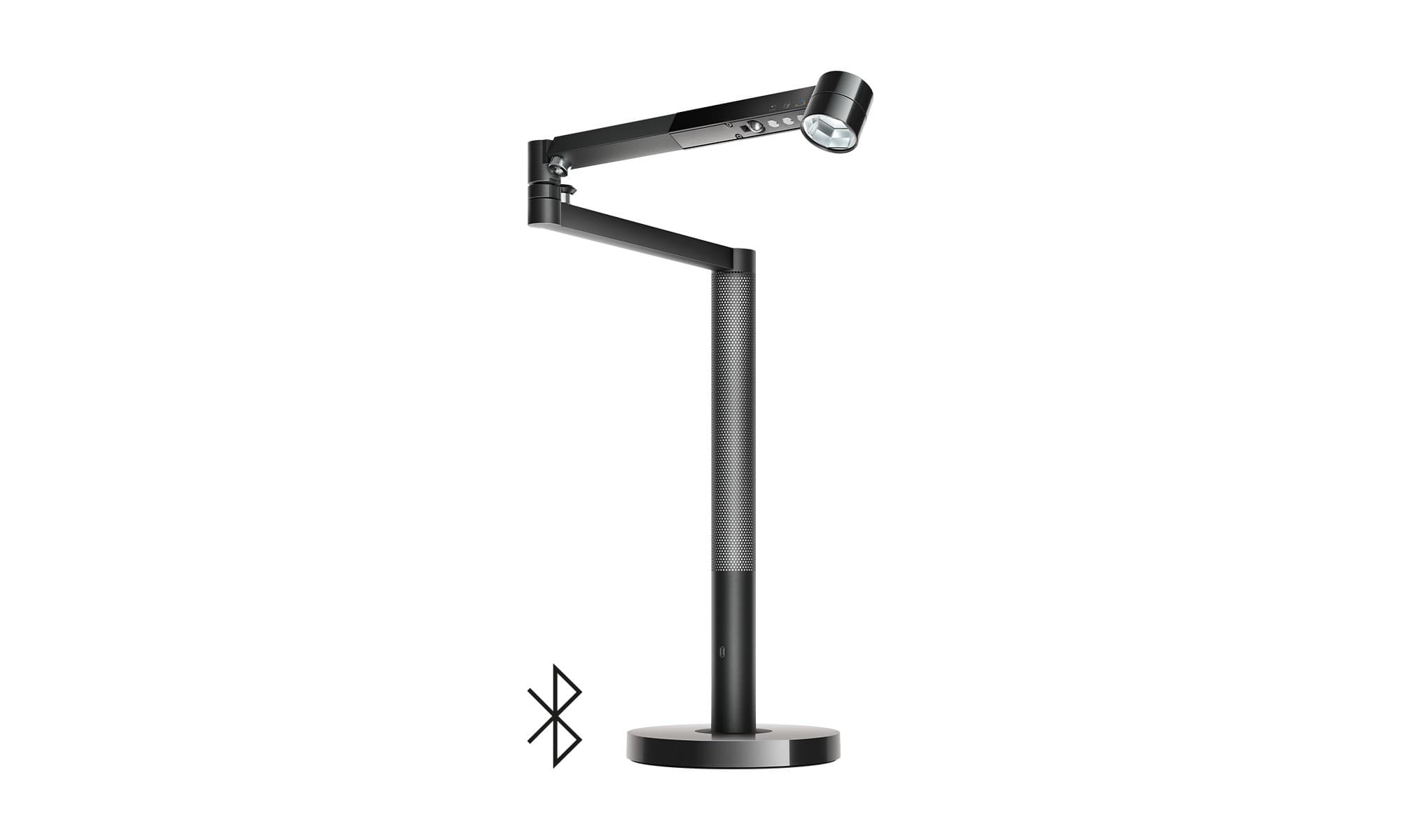 The desk lamp in black
