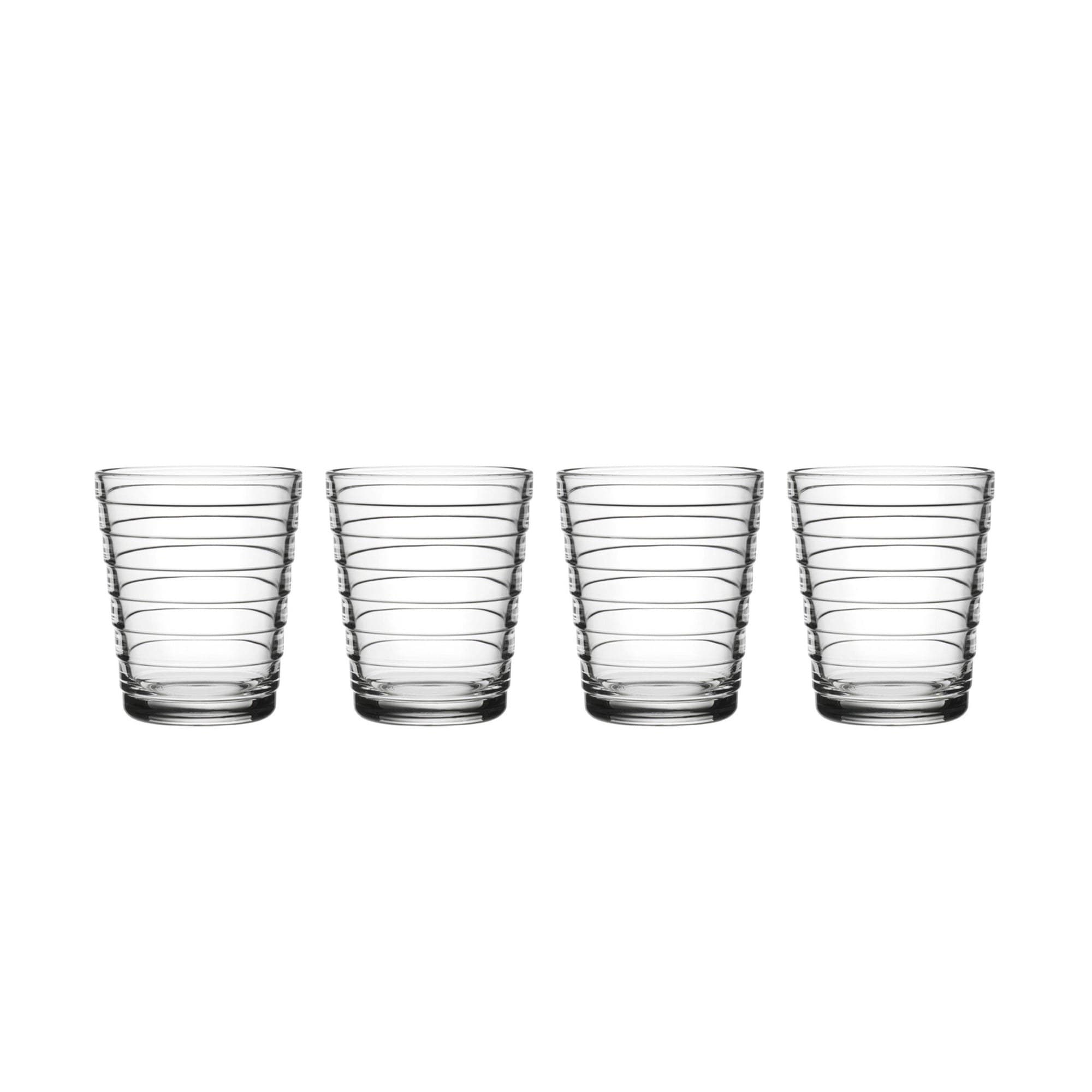 Iittala Aino Aalto glas – 22 cl, 4-pack, Klar