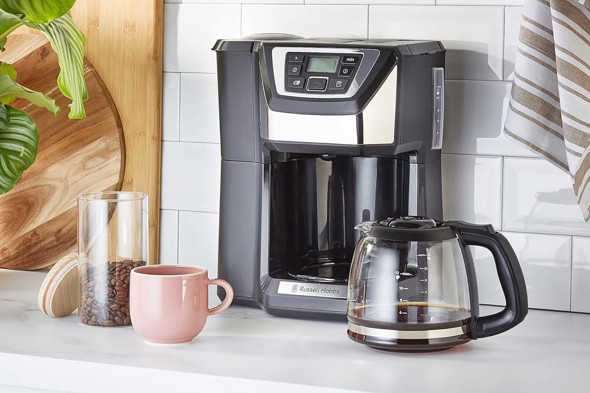 Kaffebryggaren i köket