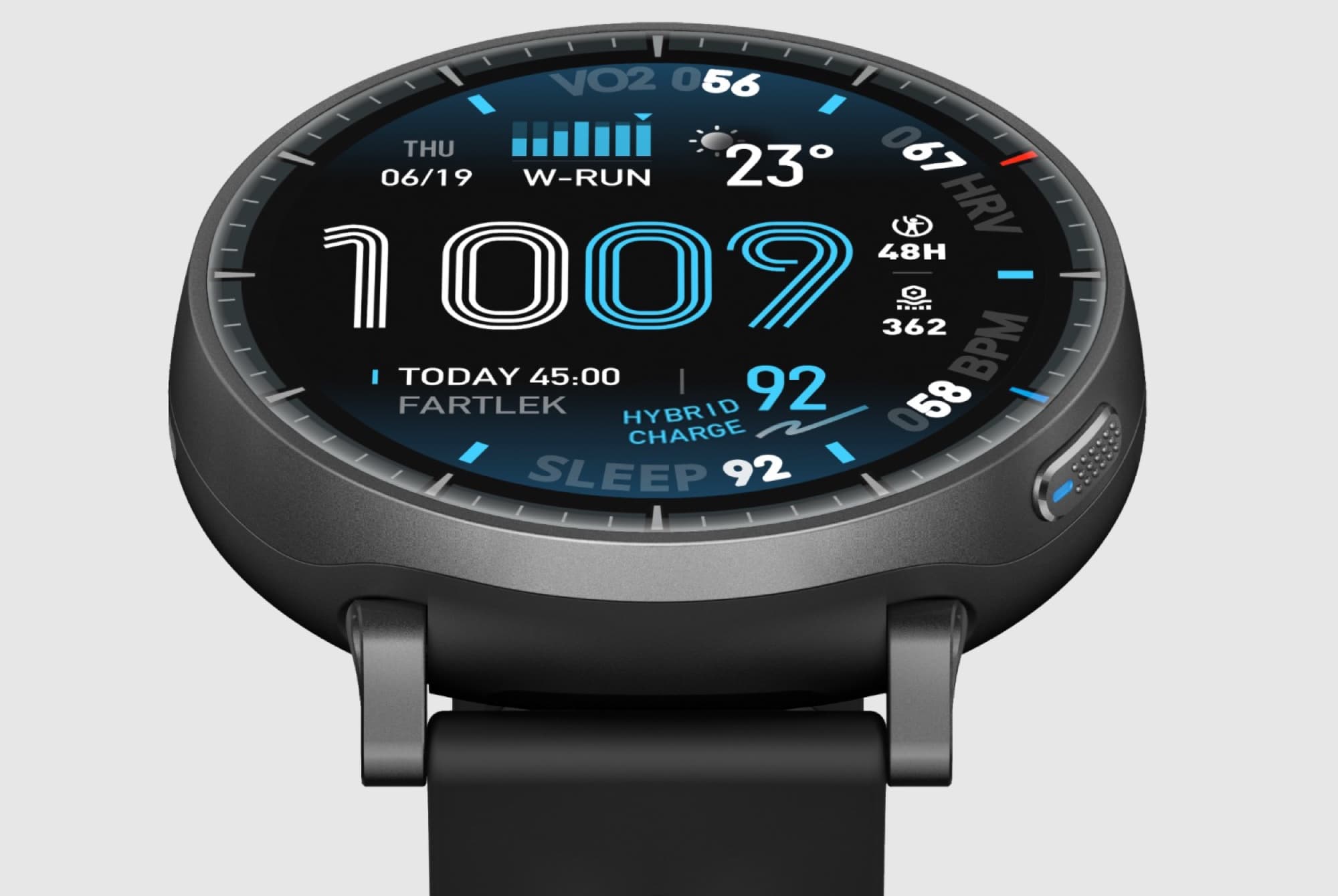 Active Max med 1,5 tums AMOLED-skärm