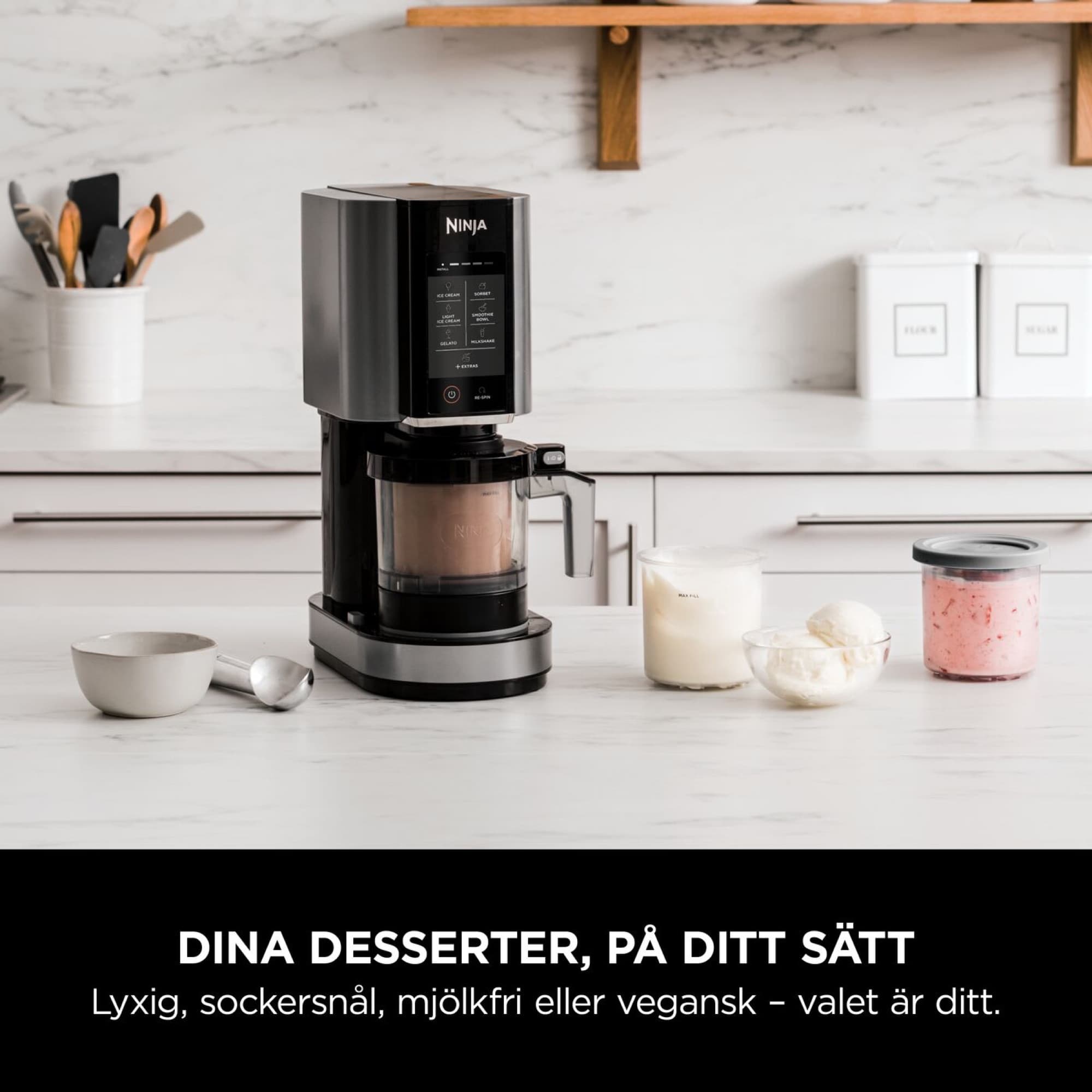 CREAMi på köksbänken