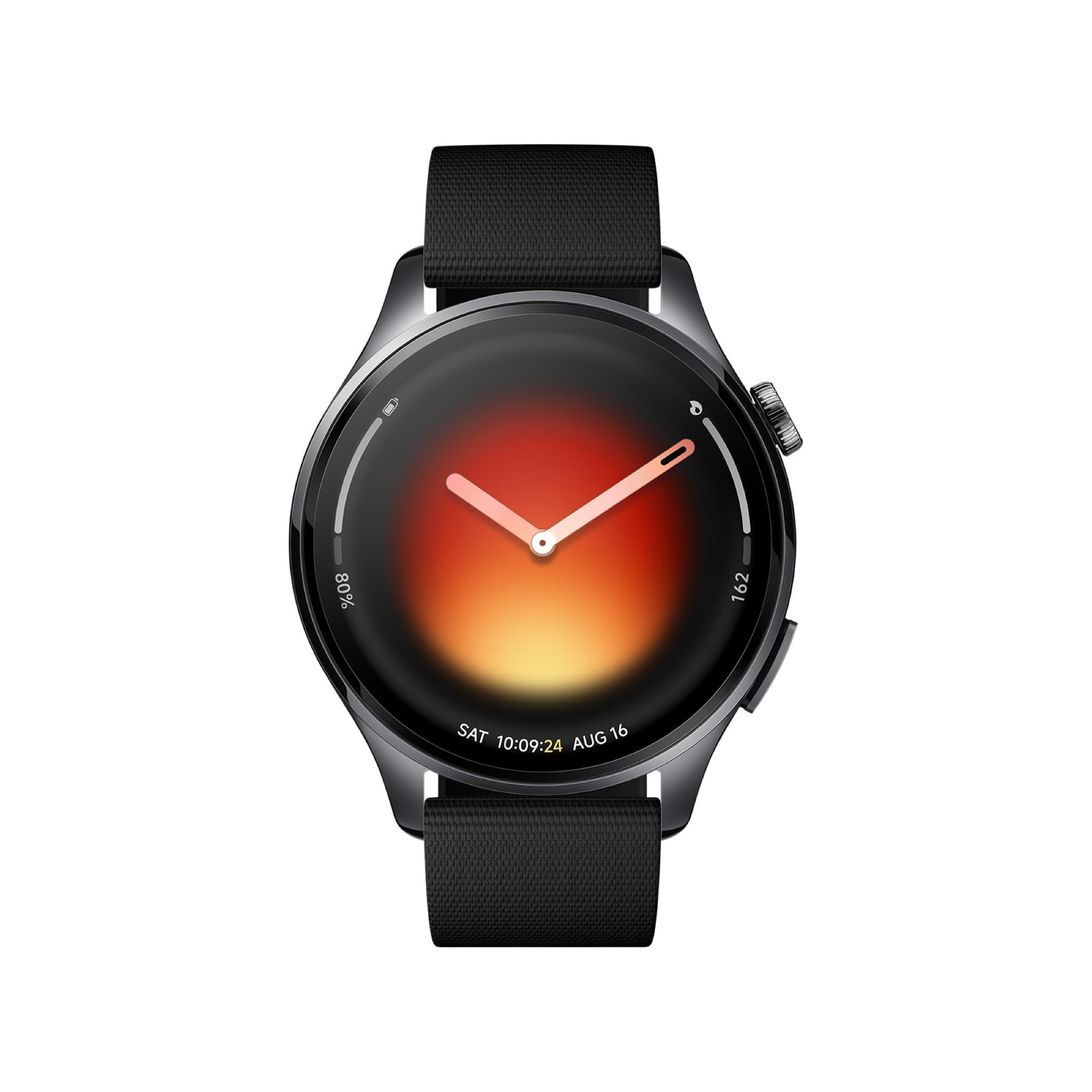 Xiaomi Watch 5 in black, front view