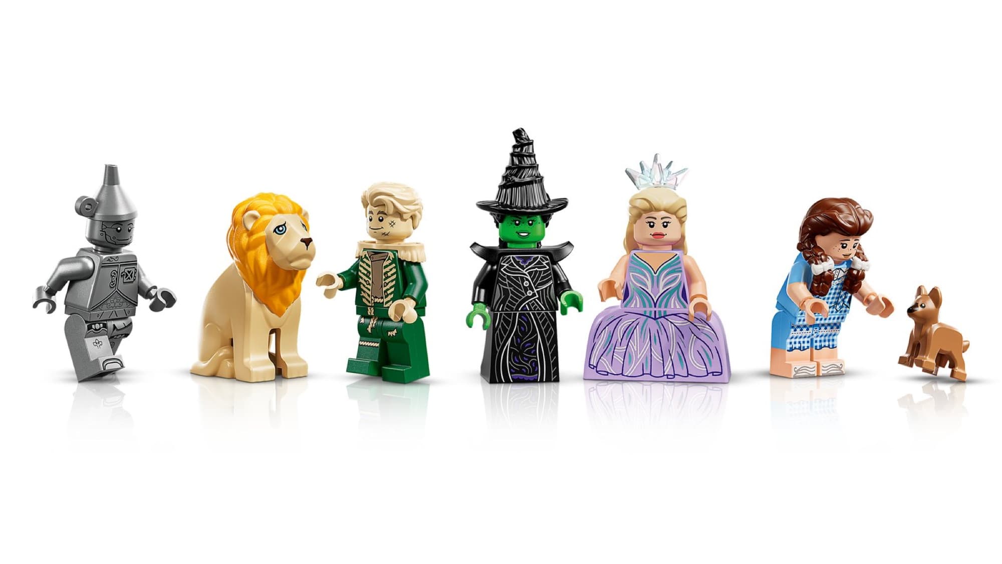 Wicked-tavla i LEGO – detalj 2