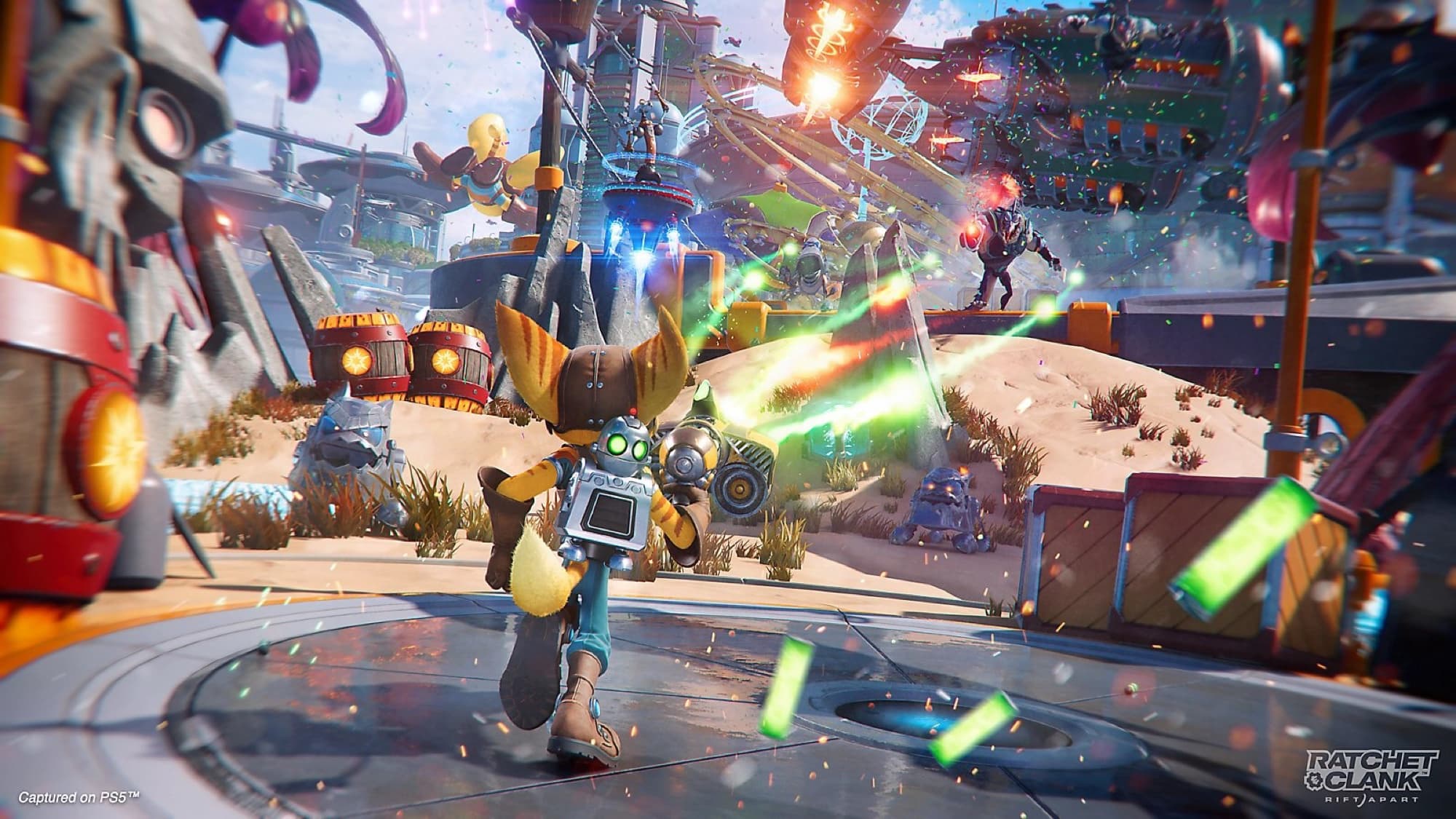Bild från Ratchet & Clank: Rift Apart