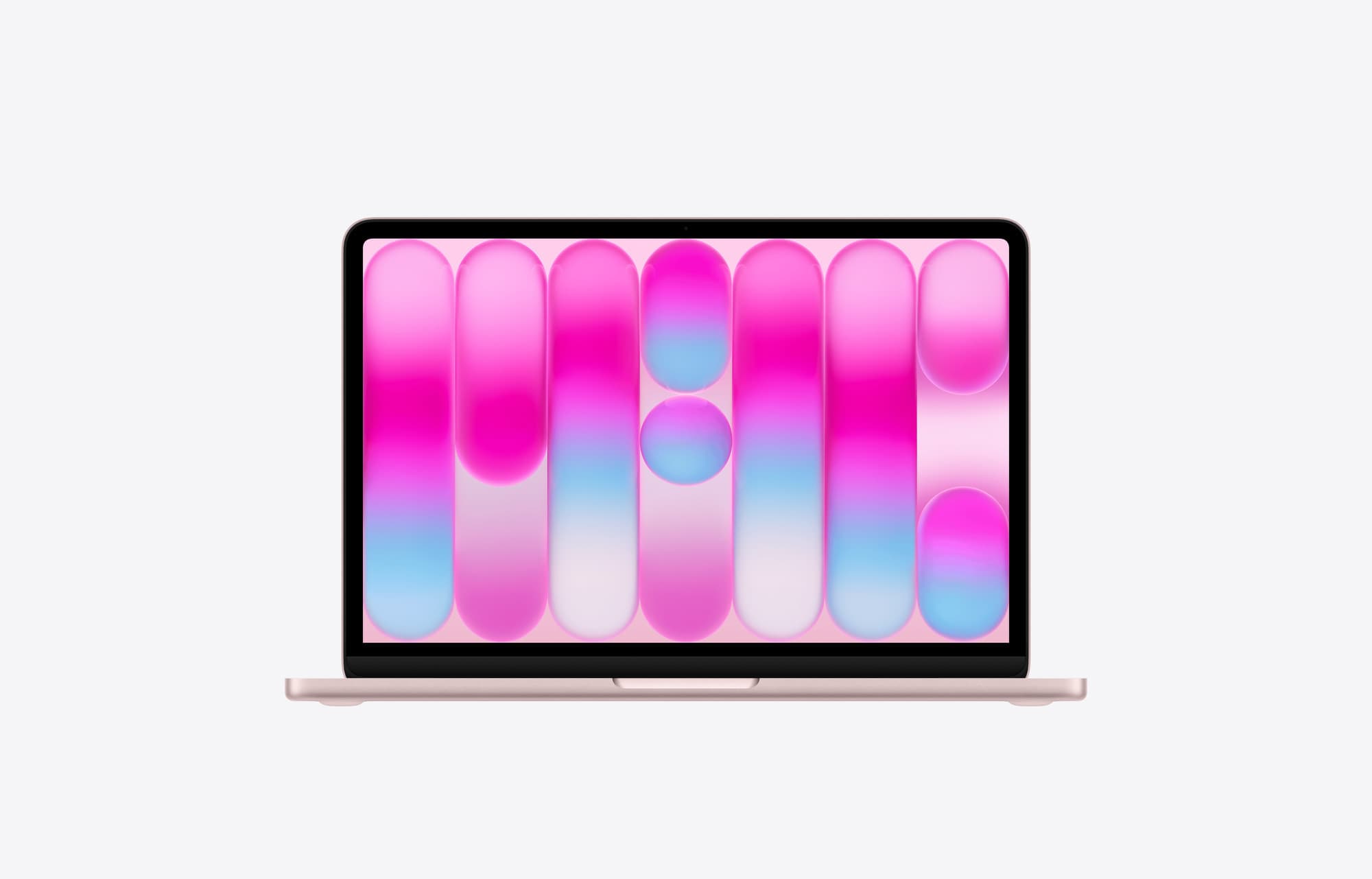 MacBook Neo i rosé