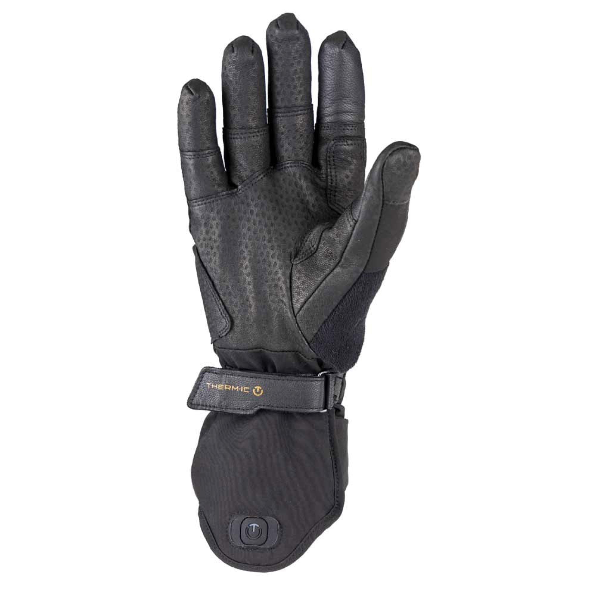 Handflatan i läder
