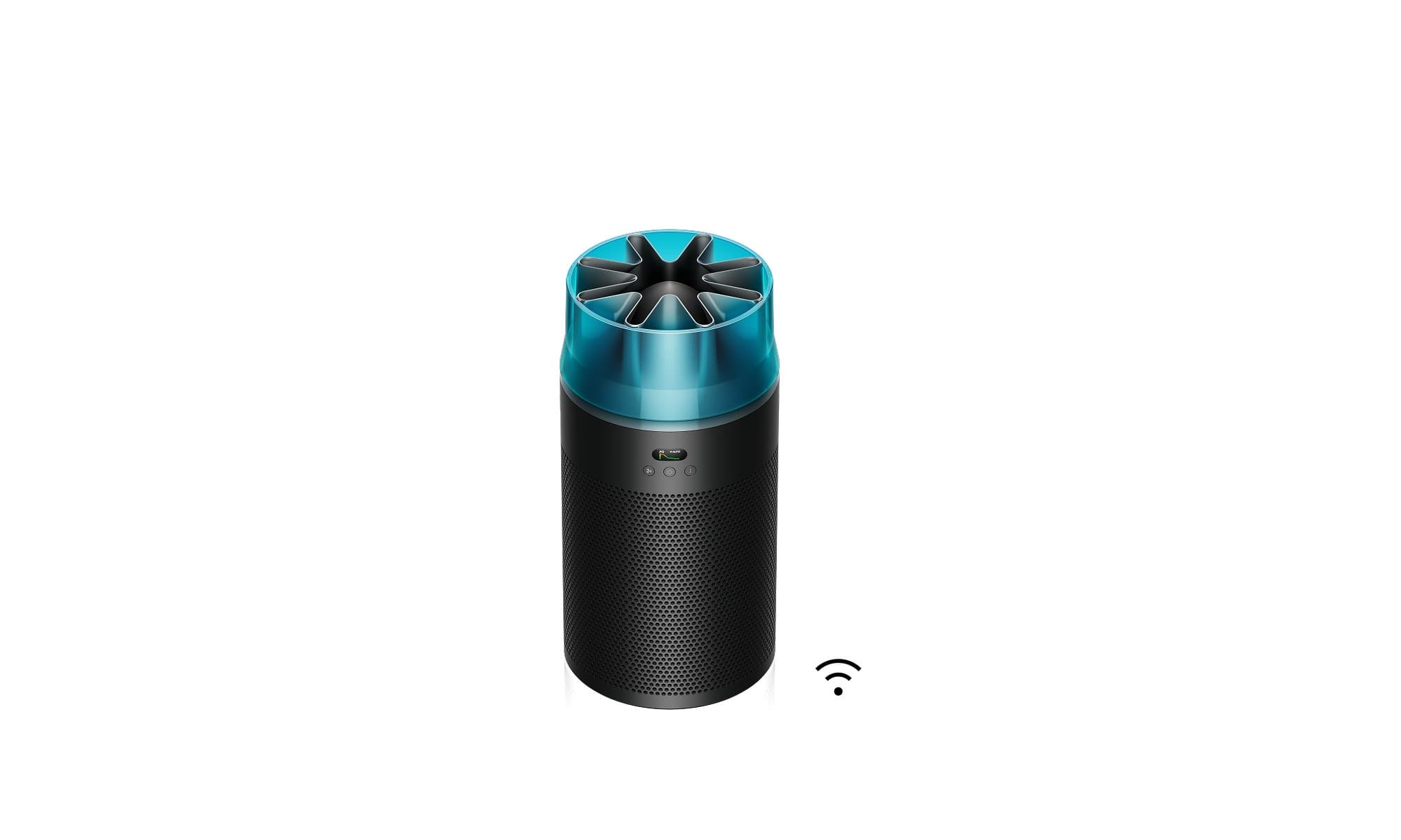 Dyson HushJet Purifier Compact i svart och teal