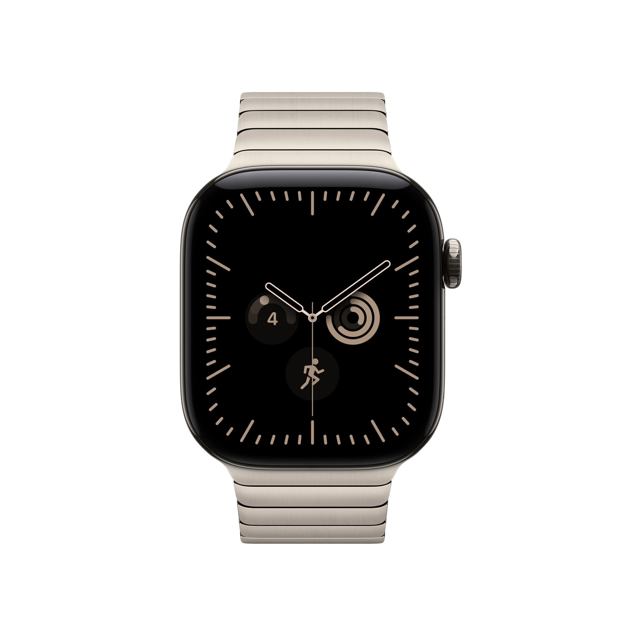Link Bracelet for Apple Watch on an Apple Watch (watch not included)