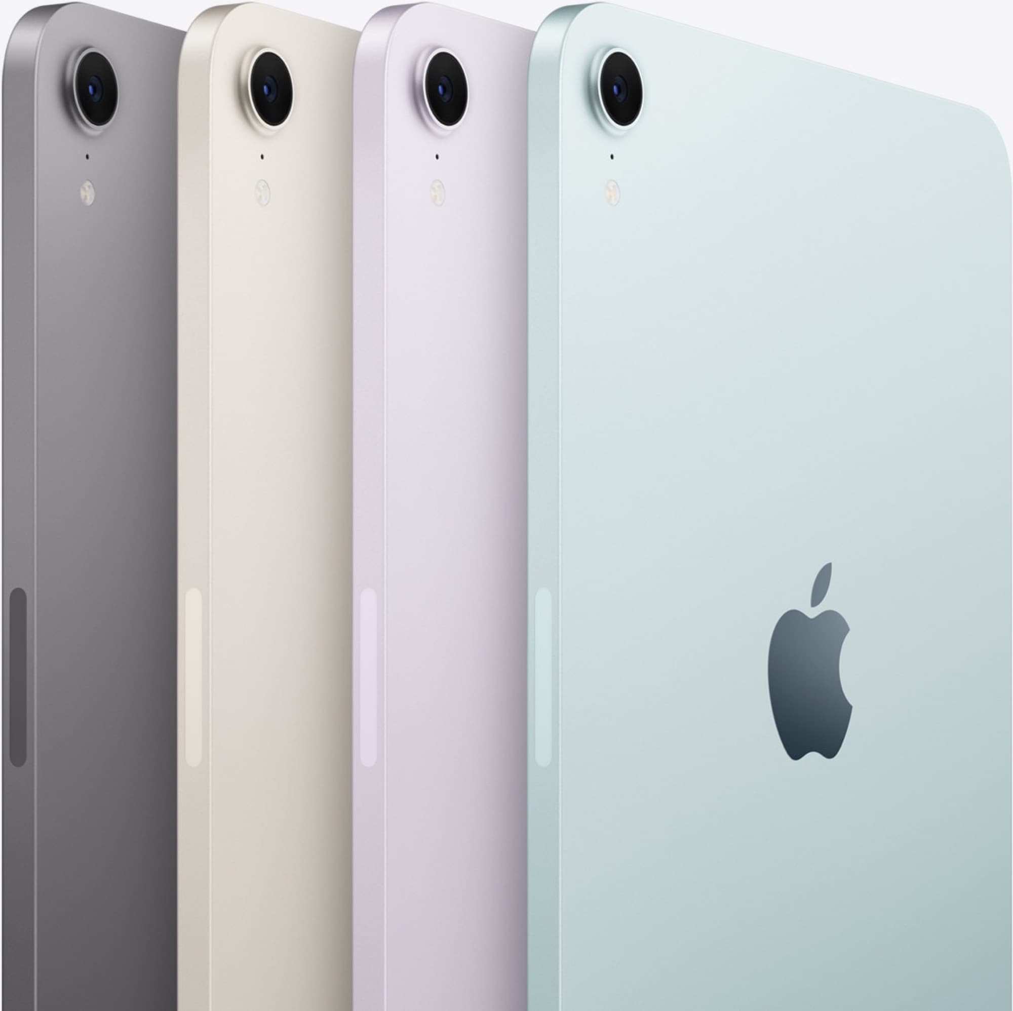 The back of iPad mini in four colours