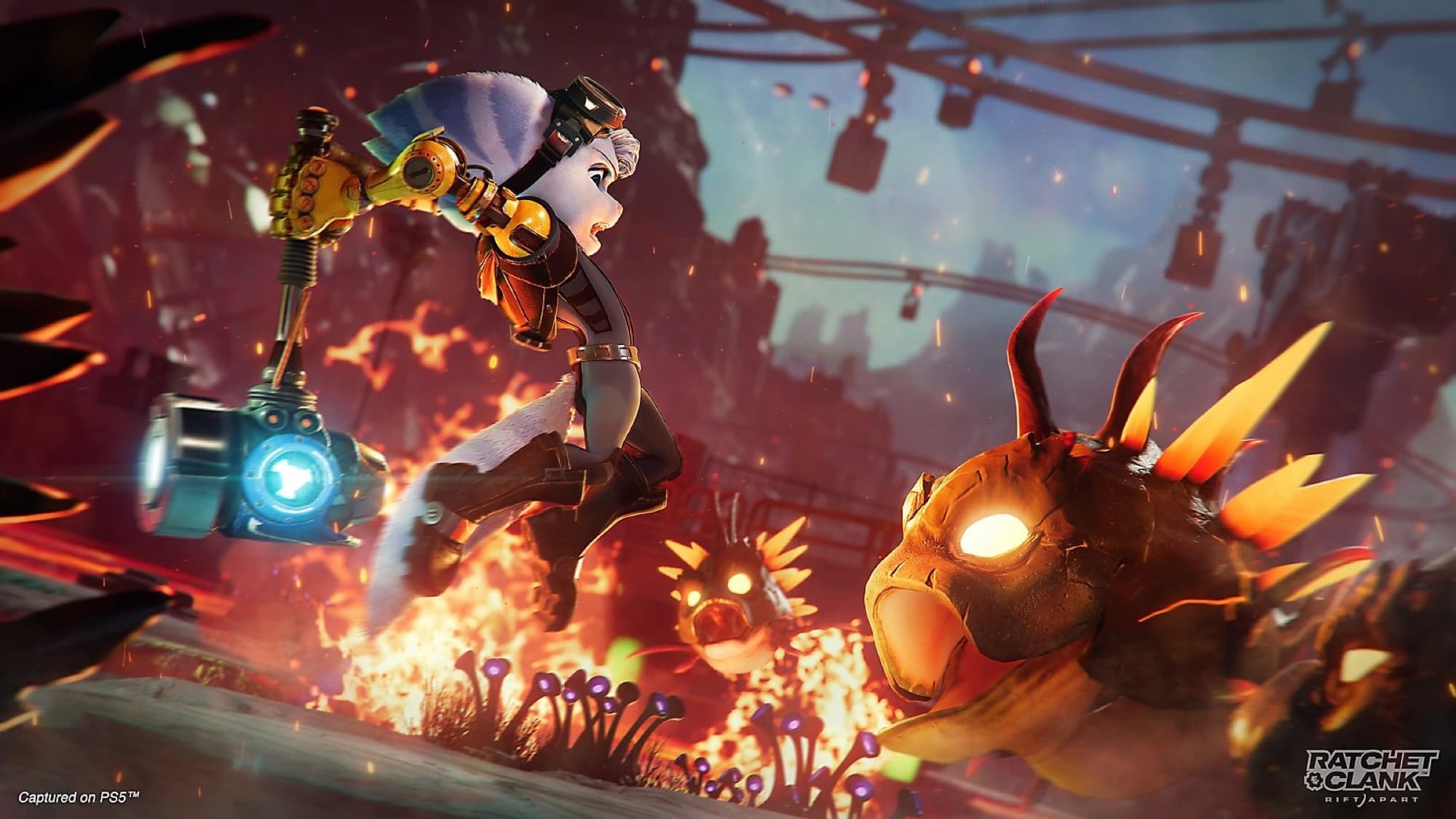 Bild från Ratchet & Clank: Rift Apart