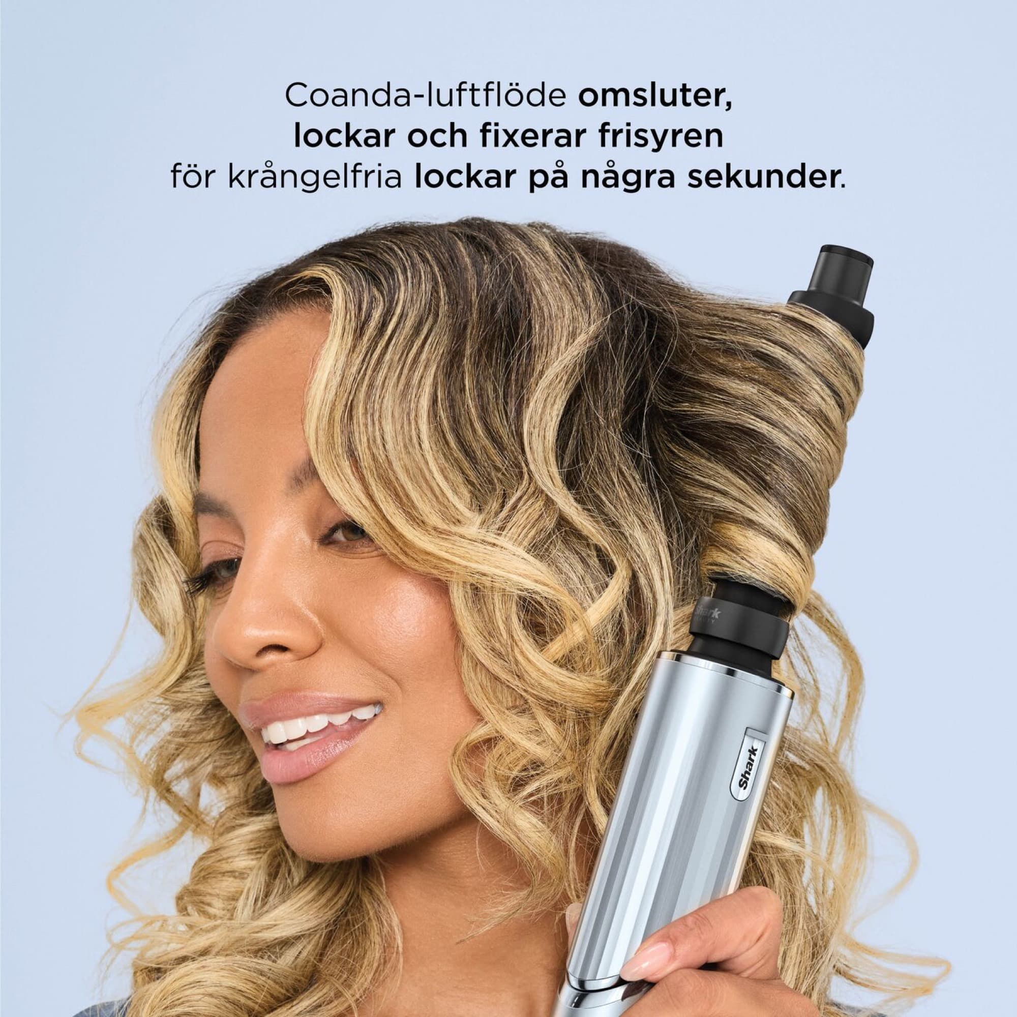 Lockar med locktången